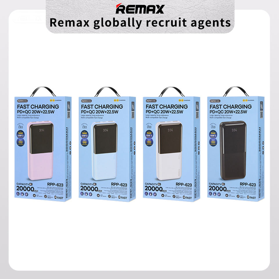Remax Power Banks - High Capacity & Fast Charging Solutions