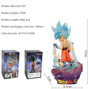 ฟิกเกอร์อนิเมะดราก้อนบอล ซุนโกคู 16.5 ซม. แบบ PVC ผมเทา โหมดอัลตร้าอินสติงค์ ของเล่นแอคชั่น DBZ ของขวัญคริสต์มาส - Product Image 3
