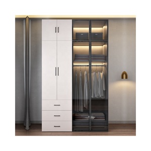 Conception Gratuite Meubles De Chambre Armoire De Rangement Moderne Armoire Chambre <span class=keywords><strong>En</strong></span> Bois - Product Image 4