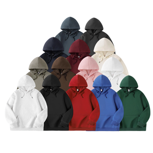 <span class=keywords><strong>Felpa</strong></span> <span class=keywords><strong>con</strong></span> <span class=keywords><strong>Cappuccio</strong></span> Personalizzata in Misto Poliestere/Cotone 400g, Design in Peluche per l'Autunno - Product Image 1