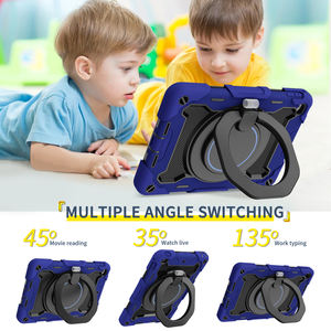 Housse de tablette pour enfants pour <span class=keywords><strong>Apple</strong></span> <span class=keywords><strong>iPad</strong></span> <span class=keywords><strong>Mini</strong></span> <span class=keywords><strong>4</strong></span> 5 étuis Support EDM Anti-chute Durable Silicone PC Protection personnalisée - Product Image 4