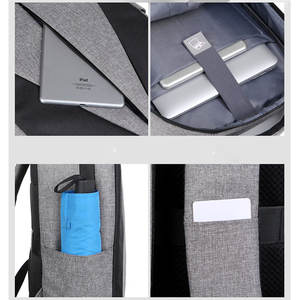 15.6 Inch Anti-theft Travel Laptop Backpack Usb Charging Port Oxford Water Resistant 30l Soft Polyester <b>Pack</b> <b>Bag</b> Travelling - Product Image 3