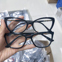 Gafas de acetato de tamaño mediano, montura óptica de moda para adultos, gafas de acetato para ordenador, venta al por mayor, mercancía lista para envío.