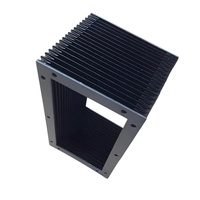 Meilleures ventes : Cache-soufflets flexible en tissu épais ignifuge et résistant aux éclats pour la protection des guides de machine de fraisage