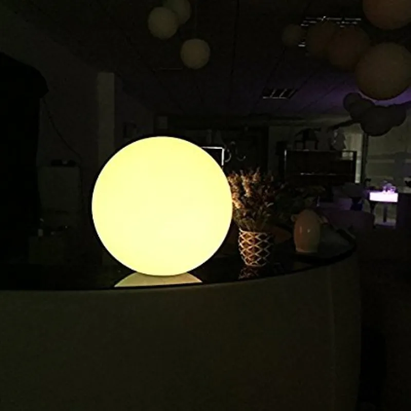 ไฟลูกบอล LED สำหรับสนามโคมไฟสีสันสดใสสำหรับปาร์ตี้กลางแจ้งแสงไฟตกแต่งสวน IP65ภูมิทัศน์