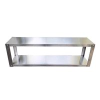Étagère murale en acier inoxydable Ruineng RN002 pour cuisine commerciale, revêtement autonettoyant, capacité de charge 300 kg, anti-corrosion