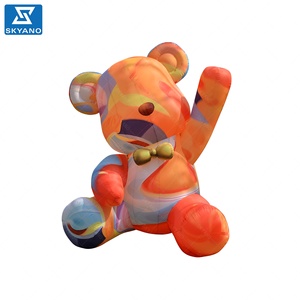 Inflable latte arte oso modelo dibujos animados oso vacaciones decoración publicidad escultura inflable - Product Image 6