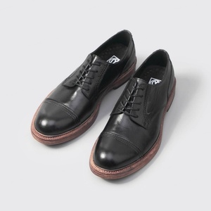 Zapatos de Negocios para Hombre de Otoño Hechos a Mano de Alta Calidad con Cordones - Personalizados al por Mayor, Punta Redonda, Suela Blanda, Aumento de Altura, Impermeables - Product Image 2