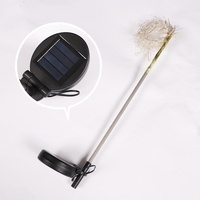 IP65 Outdoor Solar LED Garten leuchten Twinkle Swaying Tree Decor Feuerwerk Pfad Lichter für Yard Patio Walkway Party