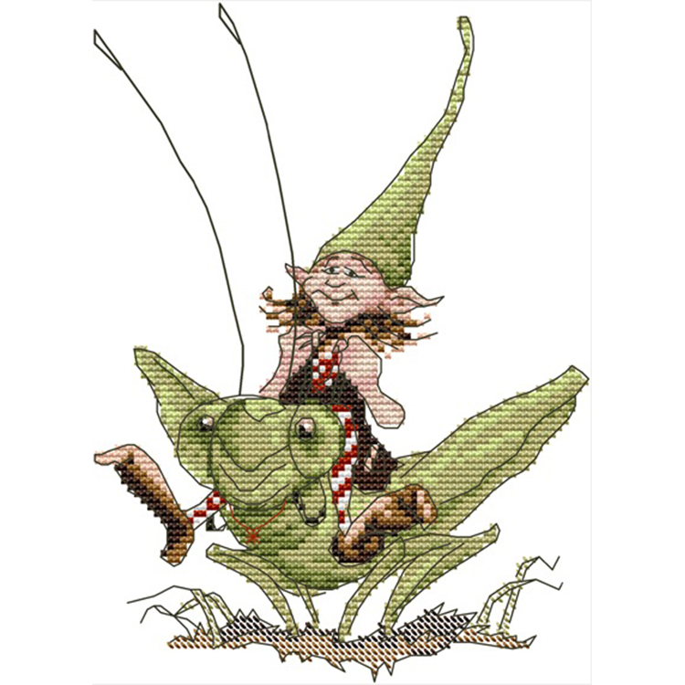 Набор для вышивки крестиком NKF, Набор для вышивки крестиком с узором, начальный комплект