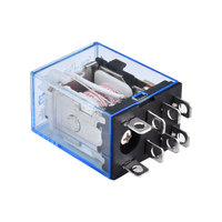 Relais de puissance à bobine AC 220V LY2NJ, petit relais Omron, module DPDT 8 broches, indication par lampe LED