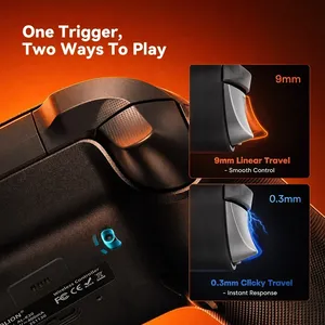 Nuovo Controller di Gioco Wireless AOLION K30 con Luce RGB, Doppio Grilletto Lineare Bloccabile, Pulsante Singolo per <span class=keywords><strong>Switch</strong></span>, PC, iOS, Android - Product Image 6
