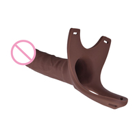 Yanse - Consoladores de Silicona Suave y PVC de 26 cm, Condones Impermeables, Consoladores Usables para la Masturbación Vaginal