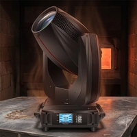 Projecteur de scène mobile 3-en-1 80W Spot/Wash/Beam CMY CTO avec mélange de couleurs DMX512 Blanc Effets d'éclairage professionnels pour l'industrie du divertissement