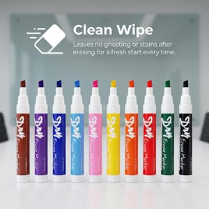 Marcadores de Pizarra Blanca de Secado Rápido con Logotipo Personalizado, Color de Punta Personalizado, Nuevo Diseño, Marcadores de Colores Brillantes - Product Image 5