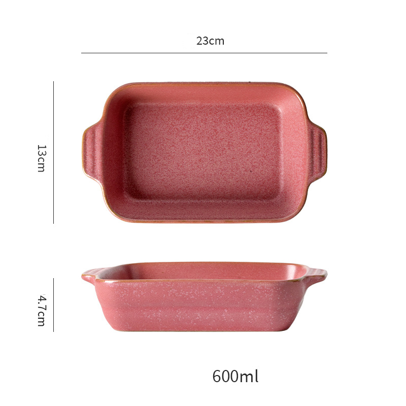 Rouge- Plaque à pâtisserie 600ML