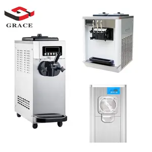 GRACE ticari Gelato dondurma makinesi 16L sert dondurma yapma makinesi Itlaly Gelato dondurma makinesi