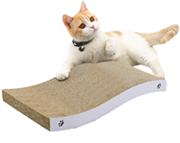 Arbre à chat en papier durable, réversible, recyclable, protecteur de meubles, multi-tailles pour chats d'intérieur