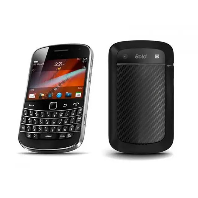 Spedizione gratuita per Blackberry Bold Touch 9930 nero originale GSM Bar Touchscreen QWERTY cellulare economico per posta