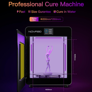 Machine de polymérisation de résine NOVA3D FastCure2, chambre UV, boîte dentaire, pour imprimante 3D LCD SLA, polymérisation 405nm, NOVA3D FastCure2, boîte de polymérisation rapide LCD/D - Product Image 2