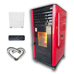 Poêle à granulés de bois autoportant à haute efficacité avec grand rendement calorifique Poêle à granulés <span class=keywords><strong>non</strong></span> <span class=keywords><strong>électrique</strong></span> à commande intelligente pour appartements - Product Image 6