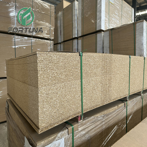 Nhà Máy Giá 9mm 12mm 15mm 16mm 18mm đồng bằng flakeboard ván dăm melamine MFC mDP Tủ trang trí - Product Image 3