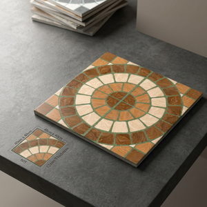 Dalles de parking en porcelaine gaufrée rustique 16x16 pouces 9mm, qualité export, antidérapantes, revêtement de sol numérique extérieur - Product Image 5