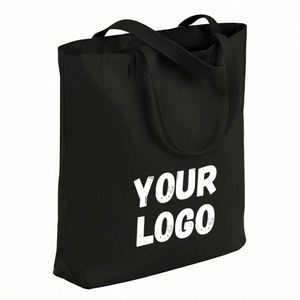 Regalos Promocionales, Bolsas de Compras Personalizadas con Logotipo Impreso, Bolsa de Lona con Logotipo, Bolsa de Compras con Cremallera - Product Image 1