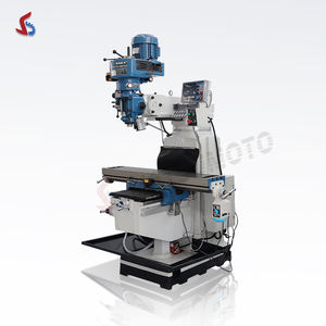 Fresadora Vertical Convencional de Alta Velocidad y Precisión para Trabajo Mediano, Modelo de Torreta 4H, Husillo V R8/NT30/NT40, Cono de 150 kg - Product Image 3