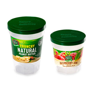 BRC certifié beurre d'arachides contenants en plastique iml logo personnalisé sauce tasse en plastique - Product Image 1