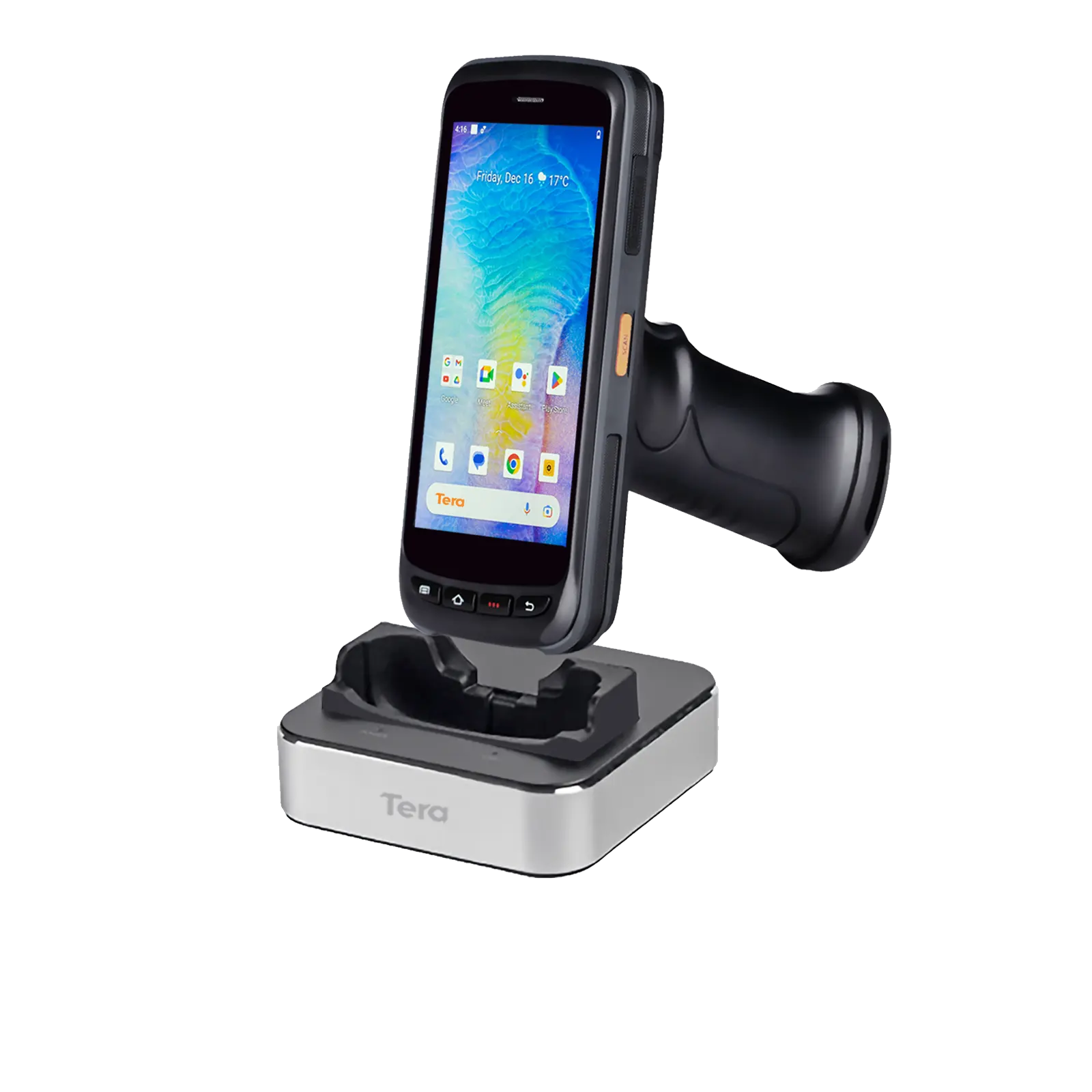 Tera Pro новейший сканер штрих-кода с зарядной подставкой для Android 11 BT 5,0 8000mAh 4G WIFI GPS Ручной PDA 1D 2D QR