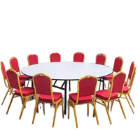 Chaises de banquet pliantes en métal empilables de style moderne avec dossier ailé et pieds sabre pour événements de mariage, hôtels, salles à manger et salons extérieurs