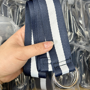 Rw Tùy Chỉnh Cổ Điển Thiết Kế Vải Thắt Lưng Có Thể Điều Chỉnh Đầy Màu Sắc Đôi D Nhẫn Polyester Bông Vải Dây Đeo Thắt Lưng Thắt Lưng Cho Phụ Nữ - Product Image 3