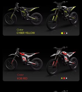 Motocicleta eléctrica Rerod R1 + de 72V, 17000W, 90 km/h, batería de litio de conducción media, motocicleta todoterreno, Dirt Ebike - Product Image 6