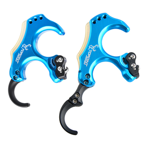 Directo de fábrica: Disparador de tensión trasera para arco compuesto de competición, accesorio de disparo para arco y flecha de 3 o 4 dedos - Product Image 4