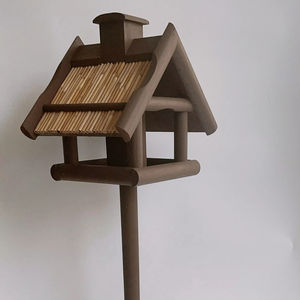 Bacs aux oiseaux, design naturel avec socle, livraison gratuite - Product Image 1