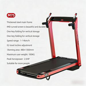 ลู่วิ่งไฟฟ้าพับได้ QS-M7S พร้อมที่วาง <span class=keywords><strong>iPad</strong></span> หน้า<span class=keywords><strong>จอ</strong></span>โค้ง IMD ปรับความชั<span class=keywords><strong>น</strong></span>ได้ 0-12% เชื่อมต่อบลูทูธ เล่น MP3 ได้ - Product Image 3