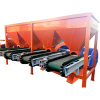 Machine de pesage et d'alimentation d'engrais organique à contrôle automatique trémie d'alimentation et d'engrais de convoyeur