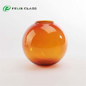 Pantalla de Lámpara de Mesa Única de Vidrio Borosilicato 3.3 Transparente Soplada a Mano para Decoración del Hogar, Iluminación Interior, LED Inalámbrico - Product Image 1