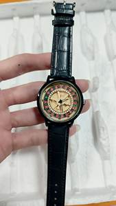 Montres pour hommes avec cadran rotatif de <span class=keywords><strong>roulette</strong></span> russe d'origine, étanches, montres de <span class=keywords><strong>table</strong></span> de <span class=keywords><strong>roulette</strong></span> pour hommes, montres de sport de <span class=keywords><strong>roulette</strong></span> - Product Image 6