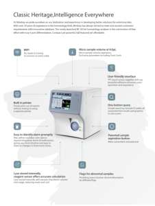 Analyseur d'hématologie automatique vétérinaire Mindray BC-30, compteur de cellules sanguines différentielles pour clinique vétérinaire et laboratoire - Product Image 4