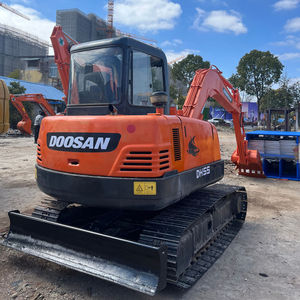 รถขุดไฮดรอลิกขนาดเล็ก Doosan Dh55 มือสอง ปี 2019 รับรองมาตรฐาน CE ขายดี น้ำหนัก 5.5 ตัน รับประกัน 12 เดือน พร้อมเครื่องยนต์และเกียร์ - Product Image 4