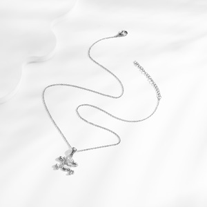 Collier pendentif crâne en acier inoxydable style hip-<span class=keywords><strong>hop</strong></span> rock, plaqué or 18 carats, étanche, bijoux pour hommes style rock - Product Image 4