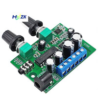Amplificateur de puissance audio 12V 2.1 canaux haute fidélité avec caisson de basses, carte amplificateur numérique miniature de classe D 030, fabriqué en Chine