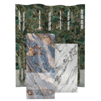 Panneau mural moderne BAIJAX WPC, impression HD, imperméable, décoratif, design graphique, fabrication directe, personnalisable pour l'intérieur