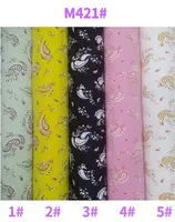Tissu à imprimé Floral 100% Polyester, motif de créateur pour la robe des chemises d'enfants