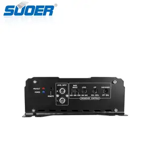 Suoer CL-5K high power gama completa 1*5000 watts rms amplificador de potência mono canal classe d carro amplificador