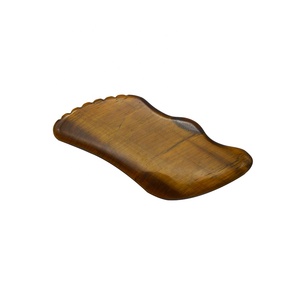2024 producto de Venta caliente Gua Sha masajeador de piel de ojo de tigre Natural Guasha aplicar a la cara ojos cuello Nody relajación muscular - Product Image 2