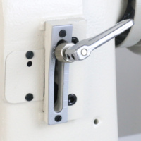 Machine à coudre horizontale à cylindre à aiguille simple HK-335, robuste, point de piqûre avec alimentation mixte pour divers besoins de couture