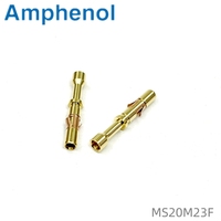Borne d'origine Amphenol MP16M23F MS16M23F MP20M23F MS20M23F Fil automobile à carte 16 AWG mâle à sertir Contact doré